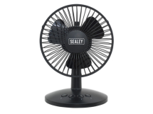 Sealey SFF6 USB 3 Speed Desk Fan - 6inch Diameter