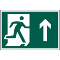 "Fire Exit" (Man Running Up) Sign