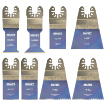 Smart H8MAK Trade Series Universal 8 Piece Blade Set Smart H8MAK Trade Series Universal 8 Piece Blade Set