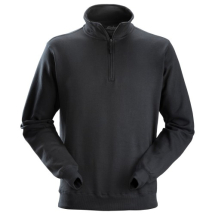 Snickers 2818 1/2 Zip Sweatshirt (Black) - Medium