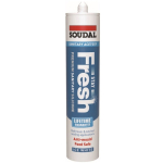 Soudal Stay Fresh Sanitary Acetoxy Silicone - Ice White