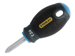 Stanley FatMax Pozidriv Tip Stubby Screwdriver - PZ2 X 30mm