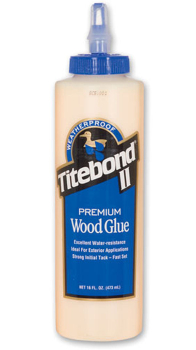 Titebond 2 Premium Wood Glue - 16oz (Blue Label) Titebond 2 Premium Wood Glue - 16oz (Blue Label)