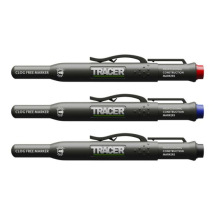 Tracer Clog Free Marker - 3 Pack (Black, Blue & Red)