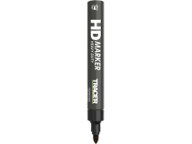 Tracer AHD1 Heavy Duty Marker (1-3mm Bullet Tip) - Black