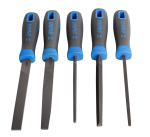 Unior 612931 762/5 1/2S Set of Half Smooth Files (5 Piece)