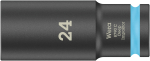 Wera 8790 C Impaktor Deep Socket With 1/2" Drive - 24mm x 83mm