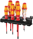 Wera 160iS/7 Rack Screwdriver Set Kraftform Plus Series 100, 7 Pieces