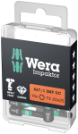 Wera 867/1 IMP DC Torx Impaktor Bit Pack, TX20 x 25mm (10 Pack)