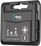 Wera Bit-Box 15 Impaktor PZ2 x 25mm, 15 Piece Set