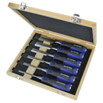 Faithfull Soft Grip Chisel Set + Storage Box (6 Piece)