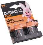 Duracell 9V Plus Power Twin Pack XMS25DUR9V